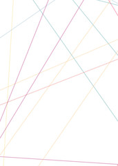 Colorful Lines Random Distribution Computational Generative Art background illustration