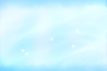 Light blue winter background