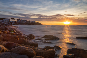 Tramonto al mare