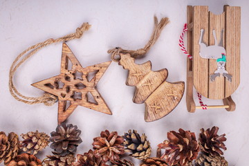 New Year and Christmas decorations