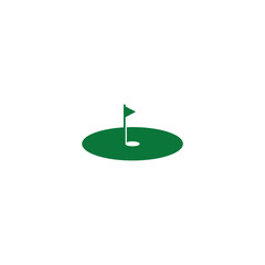 Golf logo icon design vector template