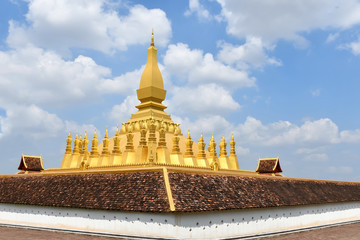 Pha That Luang  is a must-see Laos attraction which locates in its capital, Vientiane.