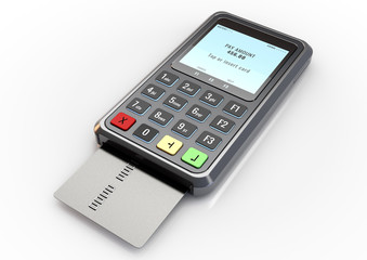 Card Machine And Insert © alswart