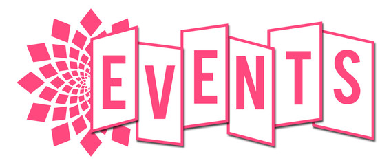 Events Circular Professional Pink 