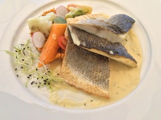 fish with vegetables
