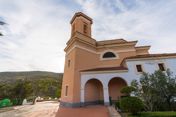 Tices church in Ohanes (Almeria)