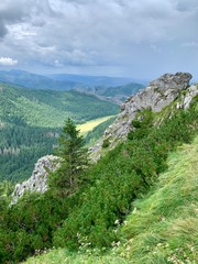 beautiful mountain landscapes climbing trekking walk tourism Zakopane Poland Slovakia Tatry