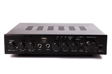 Audio amplifiers signal control mic