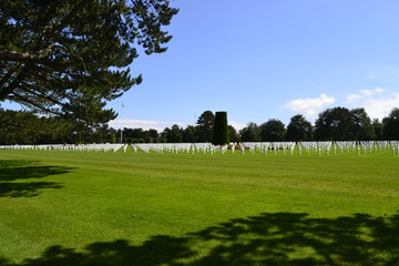 Normandy American cemetery Colleville-sur-Mer France
