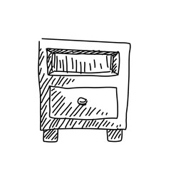 bedside table doodle