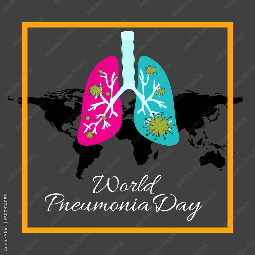 Poster world pneumonia day