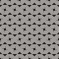 Vector seamless lines mosaic pattern. Modern stylish abstract texture. Repeating geometric tiles