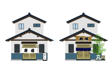 日本の寿司屋