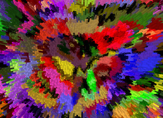 colorful abstract image as a background close-up