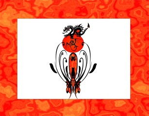 Painting illustration asia east japan