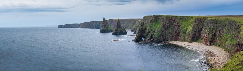 Sea stacks at Duncansby Head, Route NC500, Scottish Highlands