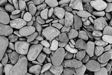 smooth stones texture background. Atlantic pebbles.