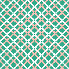 Seamless colored ornament in arabian style. Geometric abstract background. Pattern for wallpapers and backgrounds