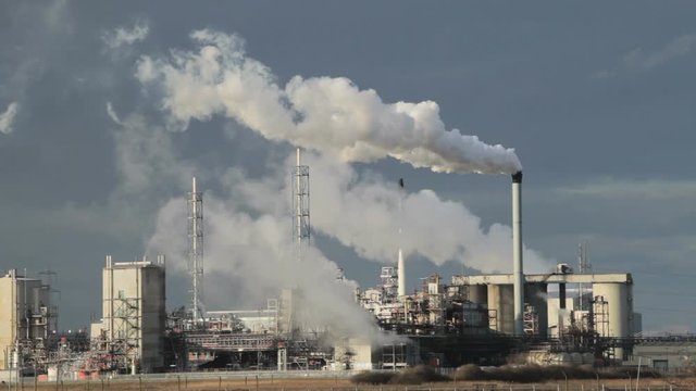 Chemical Plant on Teesside, England.