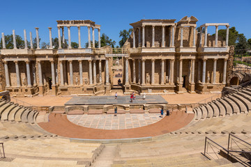 Fototapeta premium Antique Roman Theatre of Merida