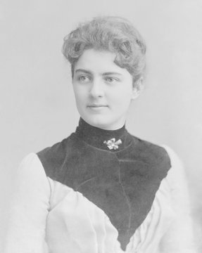 First Lady, Frances Folsom Cleveland, c. 1892-1896. She gave birth to two daughters, Esther