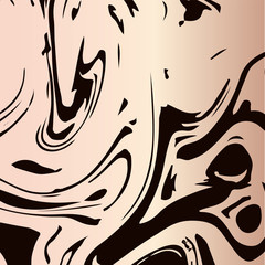 Marble Texture Vector Pink Liquid Paint Background. Fluid Paint Suminagashi Modern Pattern for Ice Cream, Cosmetics Ads, Stone Granite Design. Hipster Stone Marble Texture, Cool Neon Painting Splashes