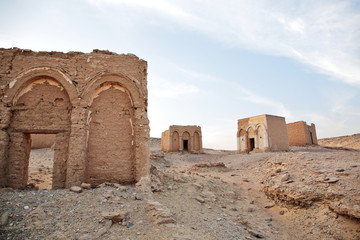 Tombs of the Al-Bagawat (El-Bagawat), an early Christian necropolis, one of the oldest in the world, Kharga Oasis, Egypt