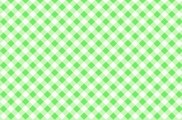green gingham background