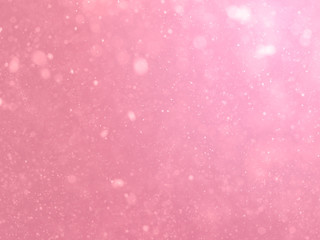 Abstract Pink bokeh defocus glitter blur background.