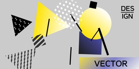 Geometric abstract background.