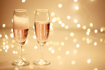 Champagne glasses