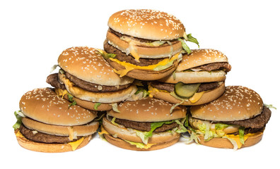 Fastfood - Burger sind lecker aber in Mengen ungesund