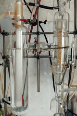 property and utensils for chemical experiments in the chemical laboratory