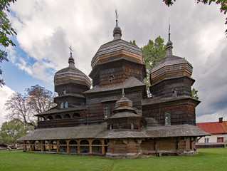 St. George's Church at Drohobych, Ukraine is part of the Unesco world heritage site Wooden Tserkvas...