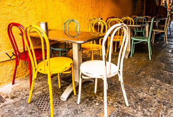 sidewalk restaurant