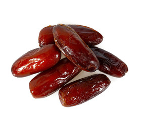 date fruit isolated on white background