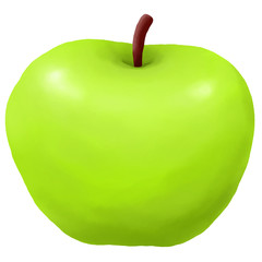 りんご　リンゴ　青りんご　果物　フルーツ