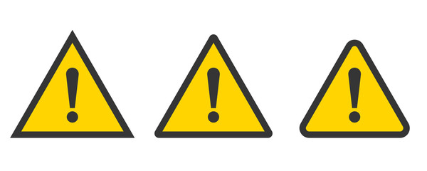 Exclamation mark - vector.