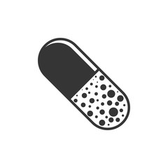 Vector Pill icon isolated.