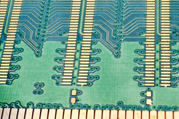 components on the motherboard, microprocessor chip