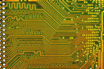 components on the motherboard, microprocessor chip