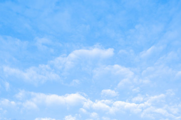 Blue sky background with cloud