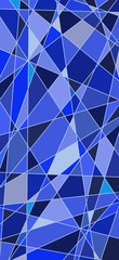 abstract geometric triangle crystal design background