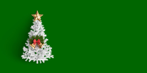 Merry christmas  on color background