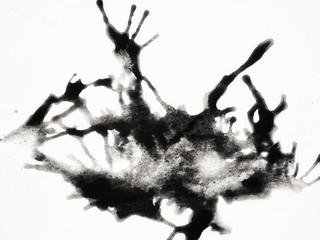 Obraz premium splash isolated on white background