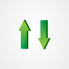 Up and down arrow icon