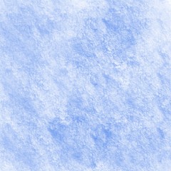 Obraz premium Watercolor blue pattern on white backdrop. Design element, wallpaper, backdrop decoration. Old abstract background texture. Blue white texture in abstract style on white background.