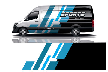 Van car Wrap design for company © Combo Wrap