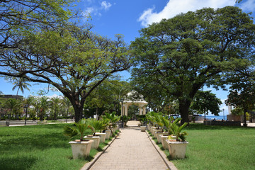 Fototapeta na wymiar Forodhani park, Zanzibar, Tanzania. Africa