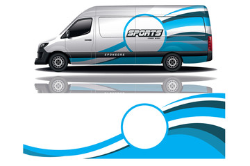 Van car Wrap design for company © Combo Wrap